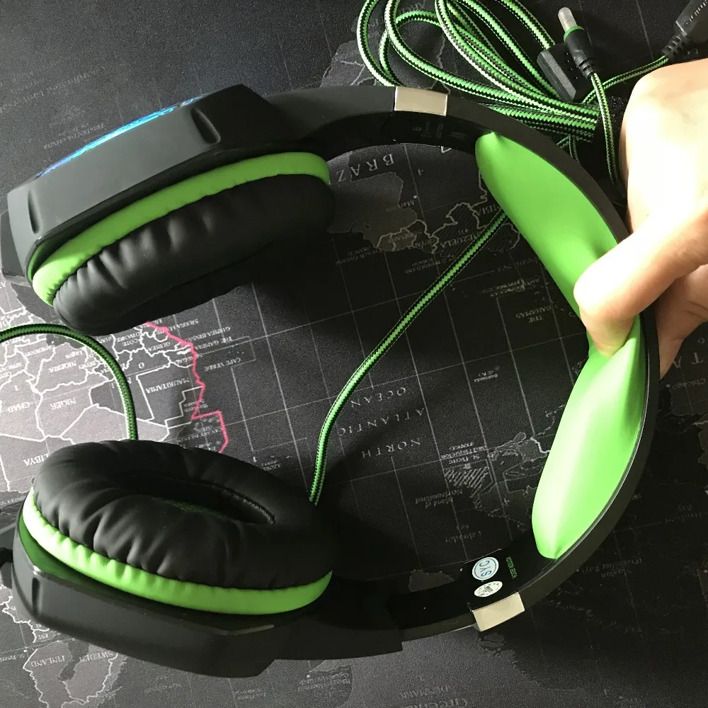 Cncool Горячие G1000 Игровые наушники глубокий бас Игры гарнитуры 3 5 мм компьютер