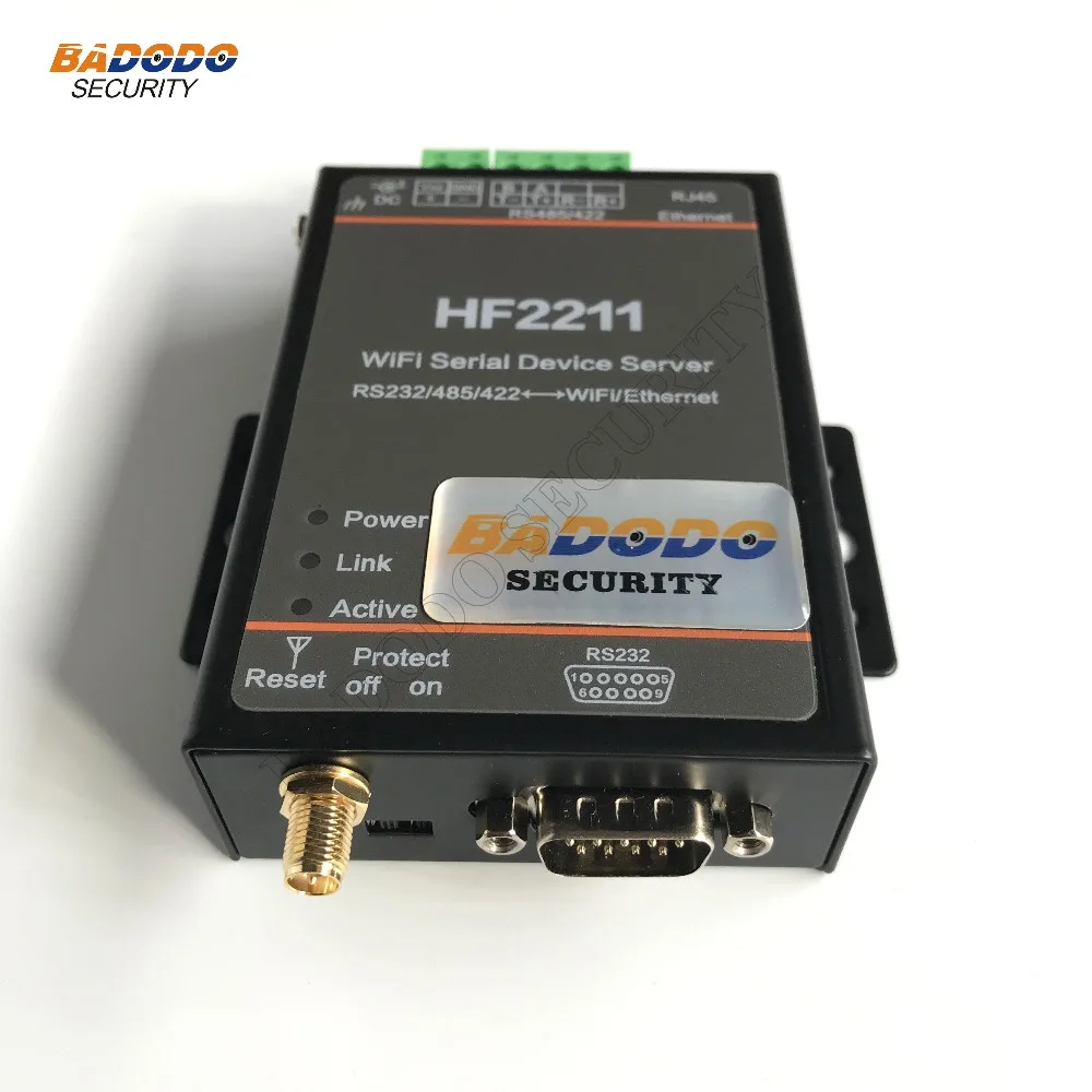 Модуль последовательного сервера RS232/RS422/RS485 к Wi Fi/Ethernet поддержка TCP/IP/Telnet/Modbus TCP