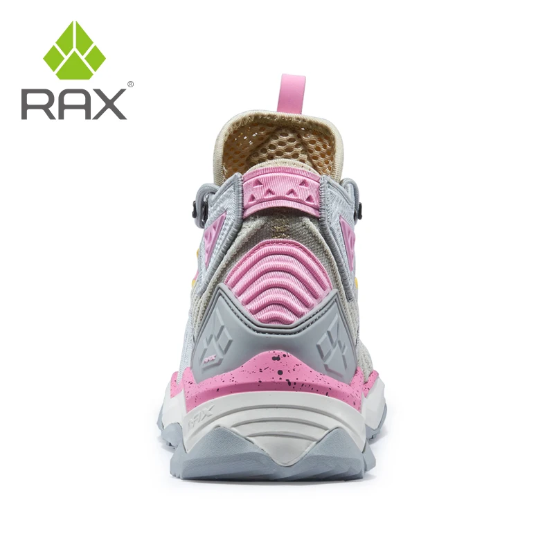 RAX Women Hiking Boots Summer Outdoor Sneakers for Women Light Trekking Shoes Breathable Outdoor Walking Jogging Shoes Women