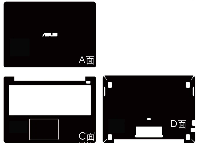 Special Laptop Carbon fiber Skin Cover guard For ASUS S400 S400C S400CA 14-inch Touchscreen | Компьютеры и офис