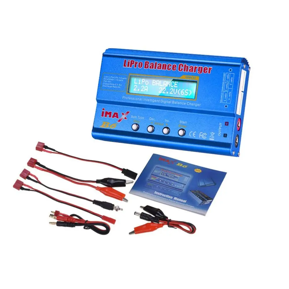 IMAX B6 80 Вт 6A Lipo NiMh Li Ion Ni Cd RC баланс зарядное устройство 10 2A Dis для радиоуправляемого