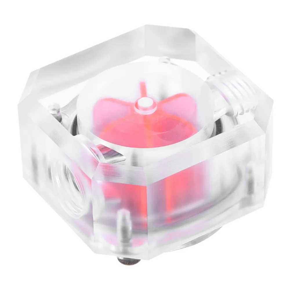 Аксессуары для ПК RGB G1/4 многоцветный светодиодный жидкостное охлаждение воды расходомер индикатор для системой водяного охлаждения