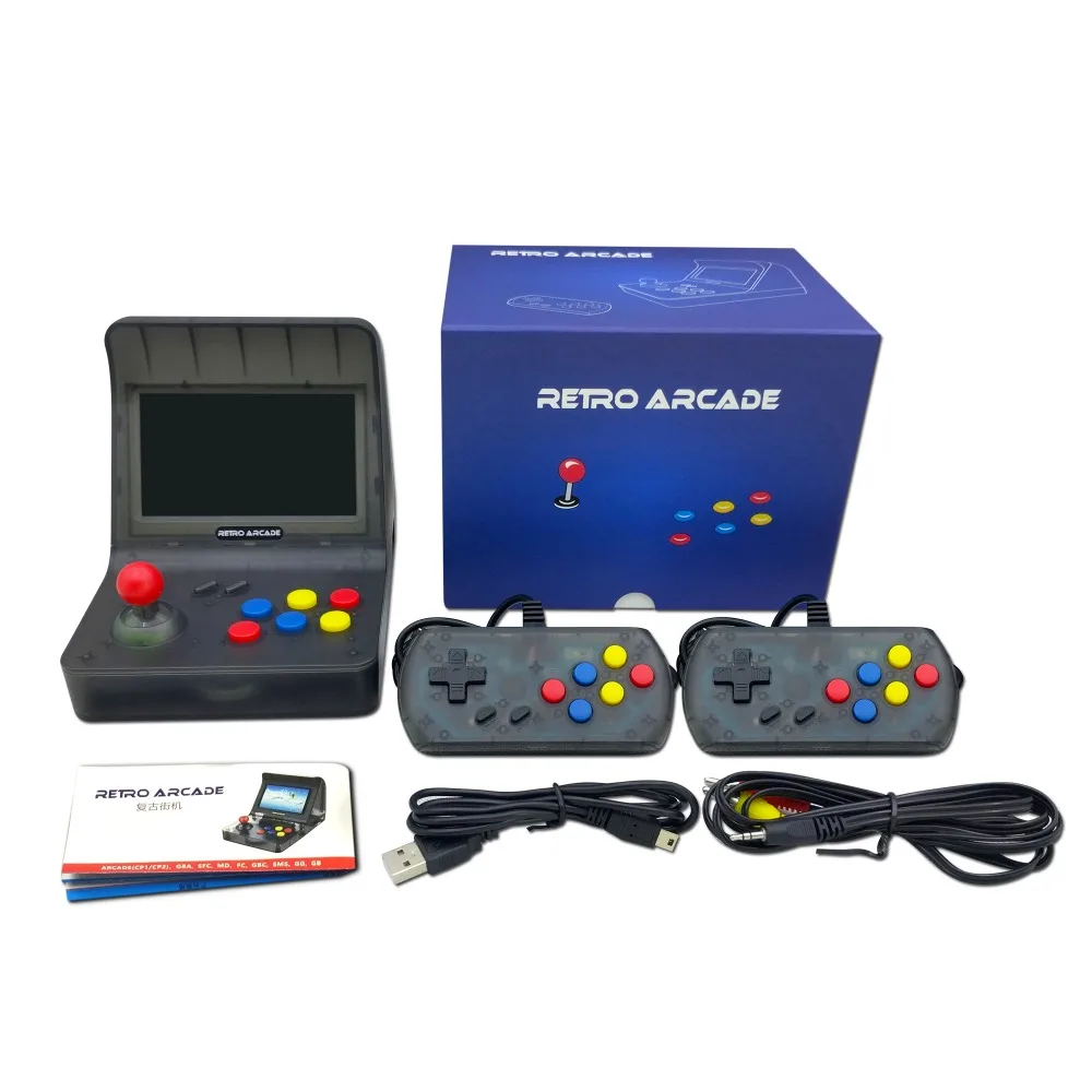 

Portable Retro Mini Games Console 64Bit Retro Video Game Console Built-In 3000 Games Handheld Game Player Best Gift RETRO ARCADE