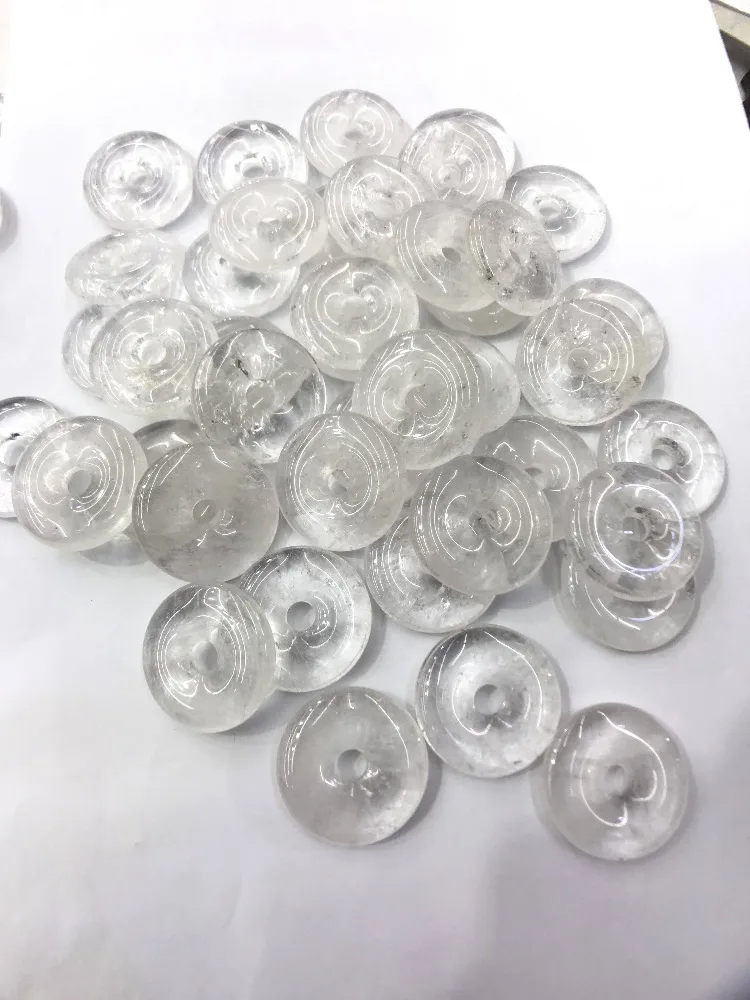 Бусины из натурального камня в форме пончика для изготовления ювелирных изделий, 5 шт./Лот, 30 мм, 40 мм