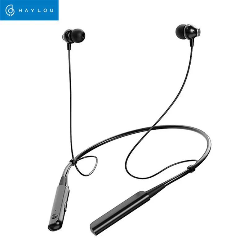Беспроводные наушники Haylou C10 с шейным ремешком спортивные bluetooth микрофоном