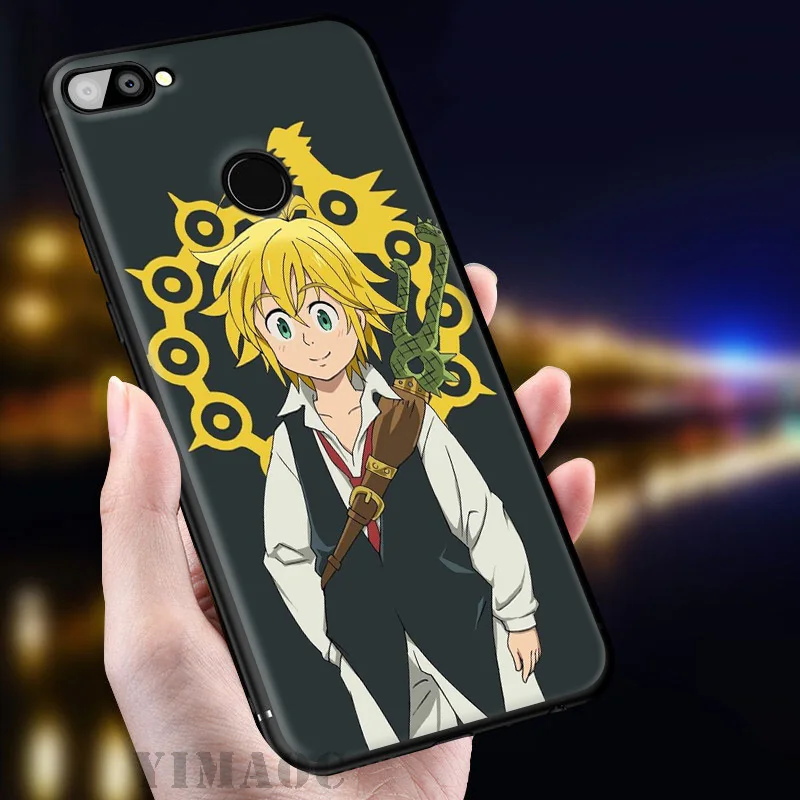 Мягкий чехол YIMAOC The Seven Deadly Sins для huawei Honor View 20 10 8X8 8C 6A 7A 7X 7C Lite Pro Y9 Y7 Y6 Prime 2018 2017 |