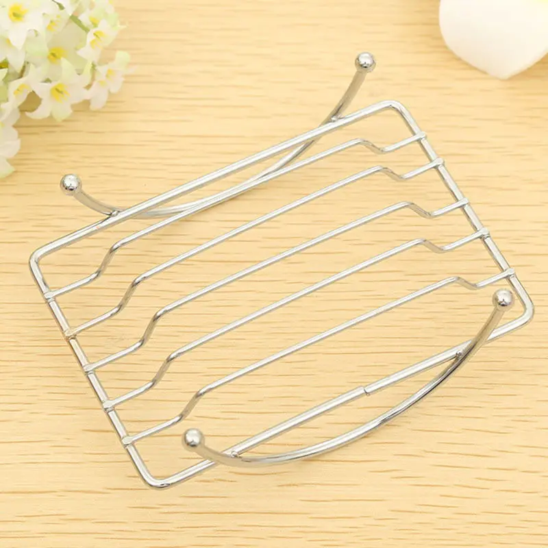 Лидер продаж 1 шт. модная короткая посуда из нержавеющей стали для ванной комнаты