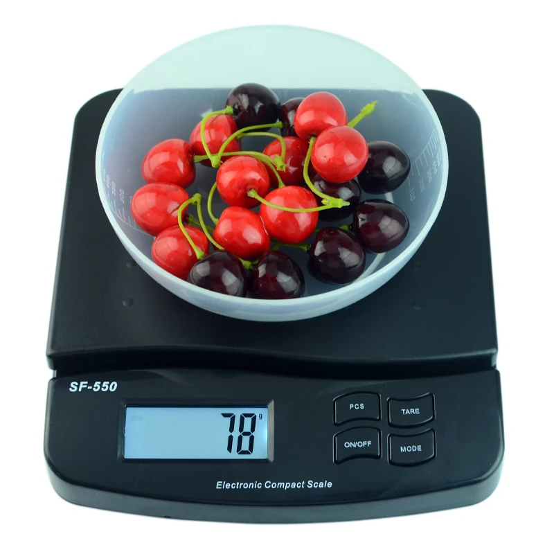 Цифровые 25кг 55lb доставка Почтовые весы почтовые электронные настольные ЖК