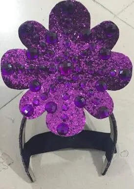 Аксессуары латинские танцы Самба модные изысканные головные уборы Перья