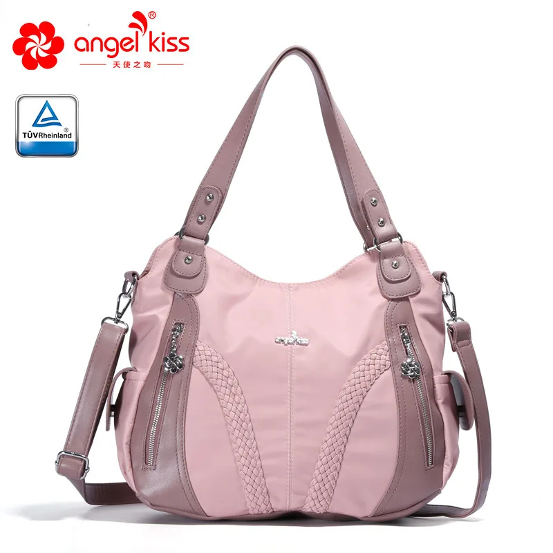 Pink Европа и Америка PU Дамская сумка чистый цвет женские сумки Различные цвета на одно плечо диагональная сумка ZF9645 - Цвет: Pink