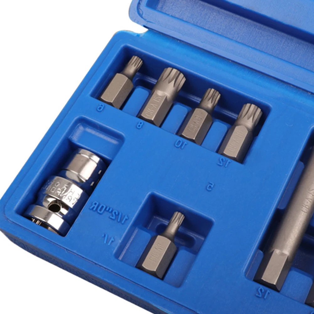 11 шт./компл. M Тип стальной домашний Многофункциональный антиударный шуруповерт