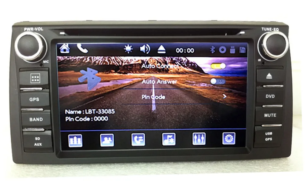 6 5 &quotАвтомобильный dvd плеер с GPS (ОПТ) аудио Радио стерео USB/SD AUX BT/TV автомобильный