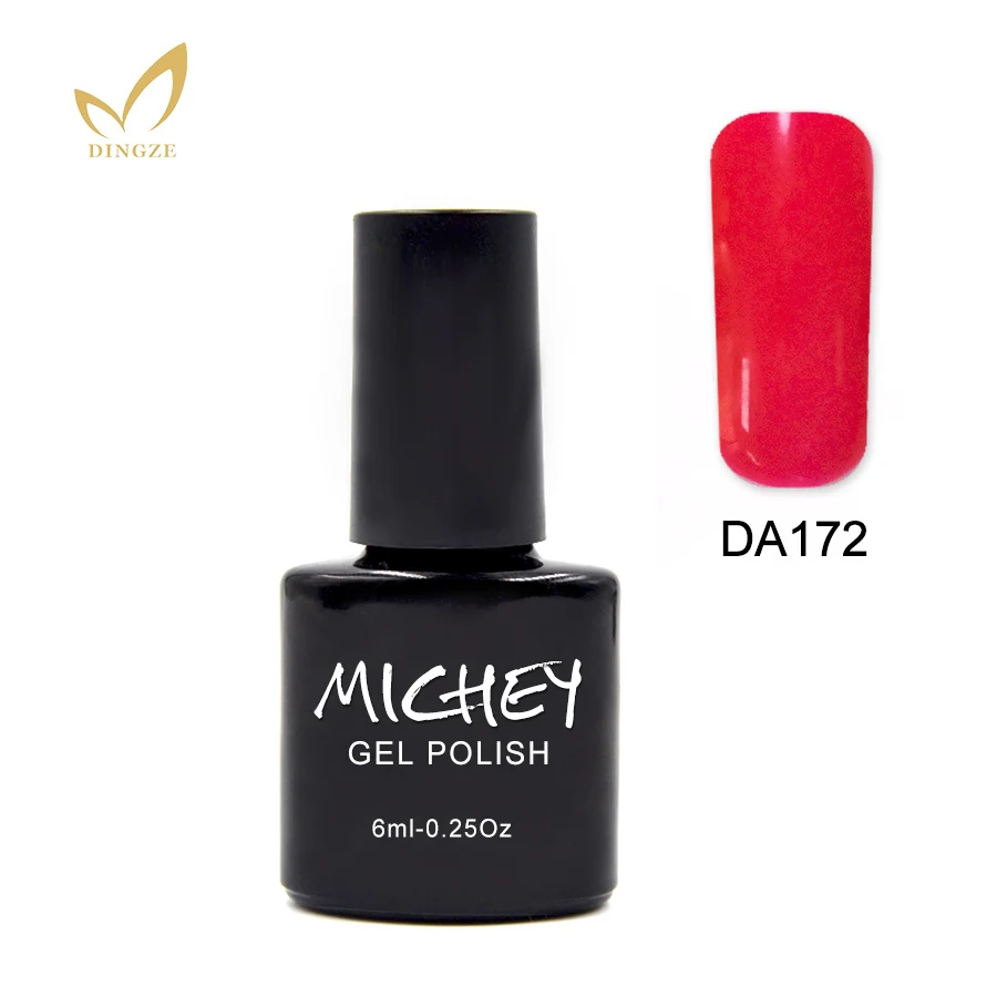 Экологичный УФ-гель Unhas de Gel профессиональная красная глазурь УФ гель лак для