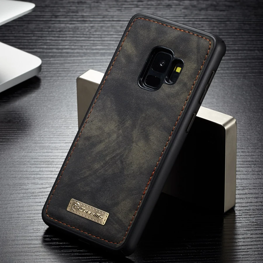 Роскошный чехол из искусственной кожи Fundas для samsung S9 S8 S10 плюс s10e S7 Edge на молнии