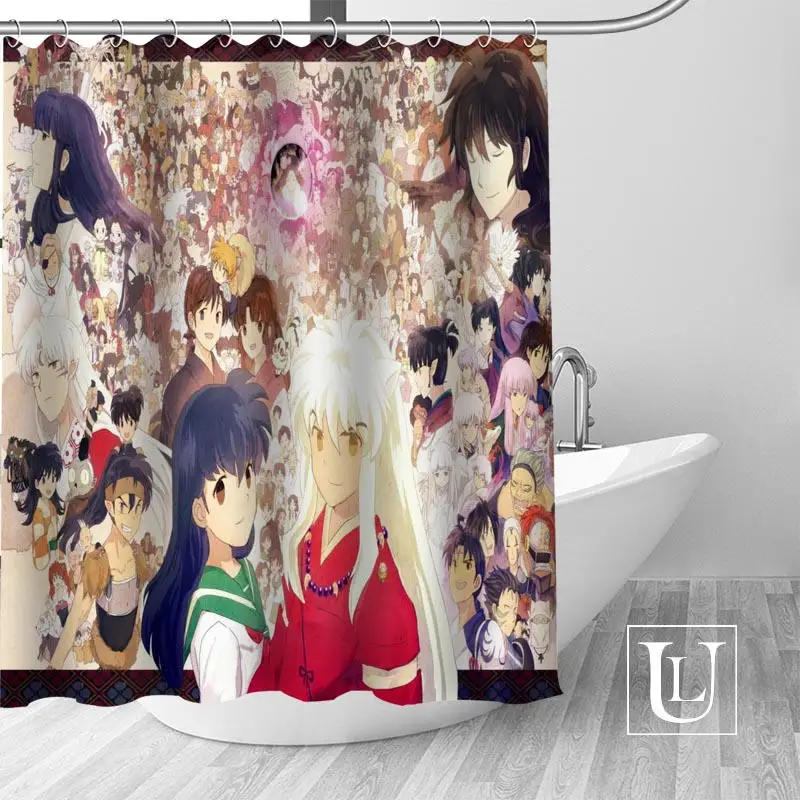 Занавеска для душа InuYasha s оригинальный дизайн креативная занавеска