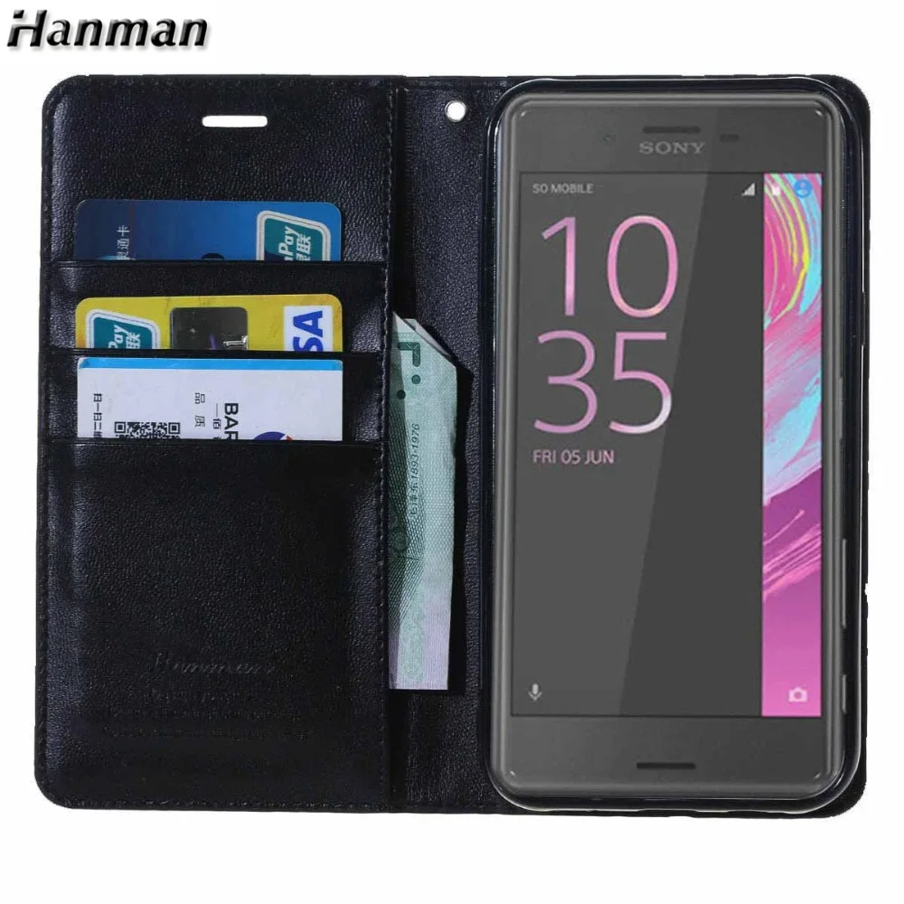 Роскошный флип-чехол для sony Xperia XZ3 L2 XA1 Plus XA2 Ультра кожаный чехол-кошелек для sony XZ1 XZ2 Compact Premium чехол для телефона