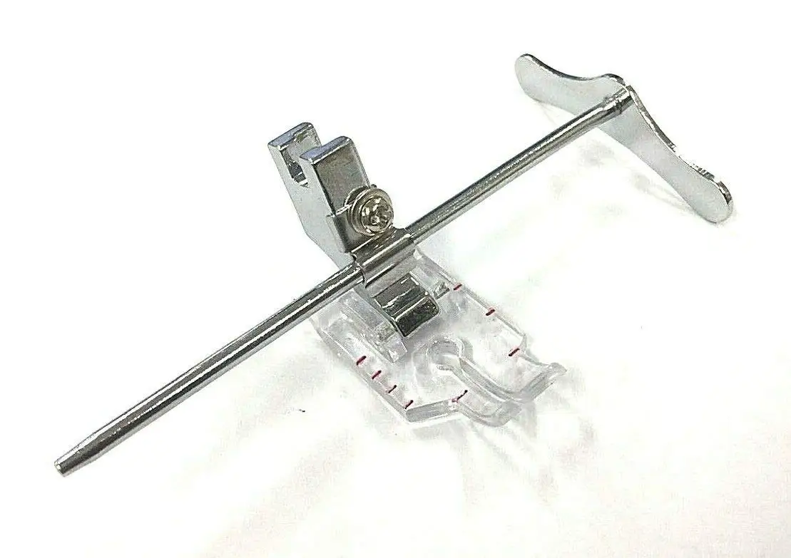 1/4 &quotПрозрачная лапка с направляющим косым хвостовиком для Singer 920-3 9210 9217 # P60606-G |