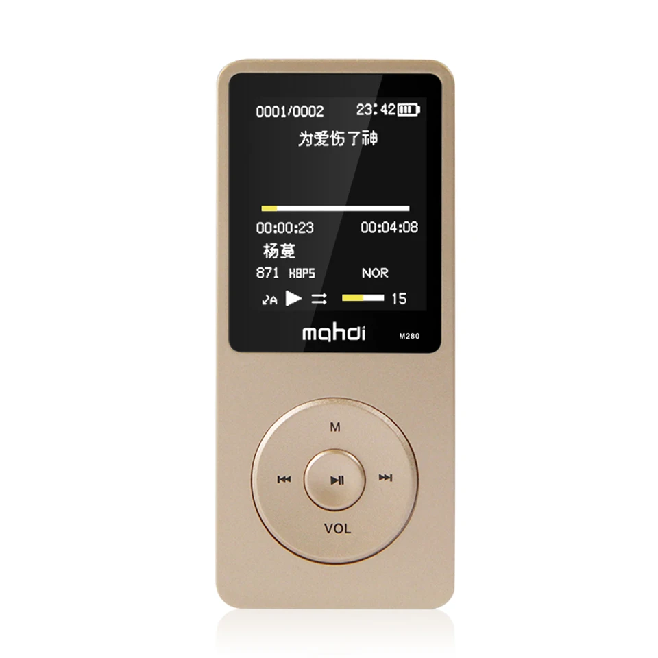 Оригинальный Махди M280 мини 8 ГБ MP3 плееры Динамик видео плеер FM Радио Регистраторы