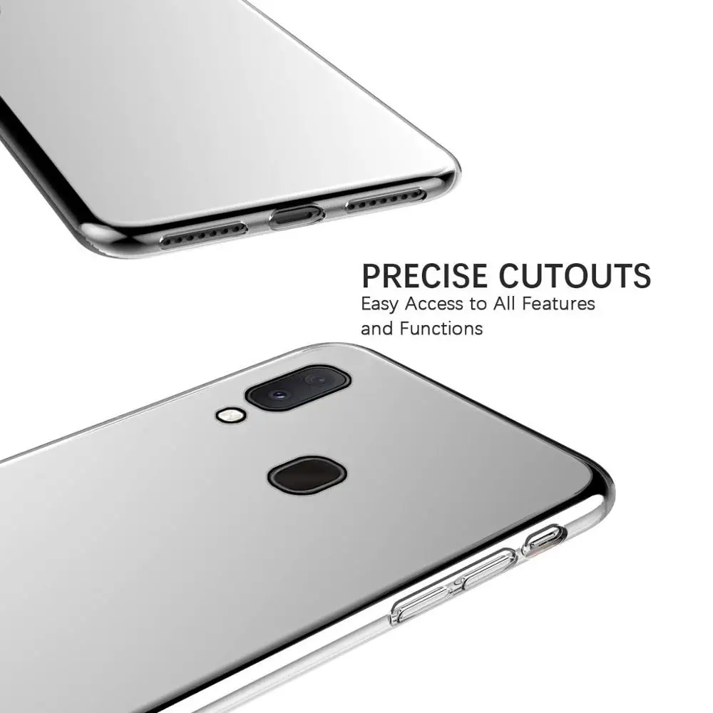 Shockproof Bumper Transparent TPU Protective For Samsung Galaxy A20E Case Silicone Cover Phone |