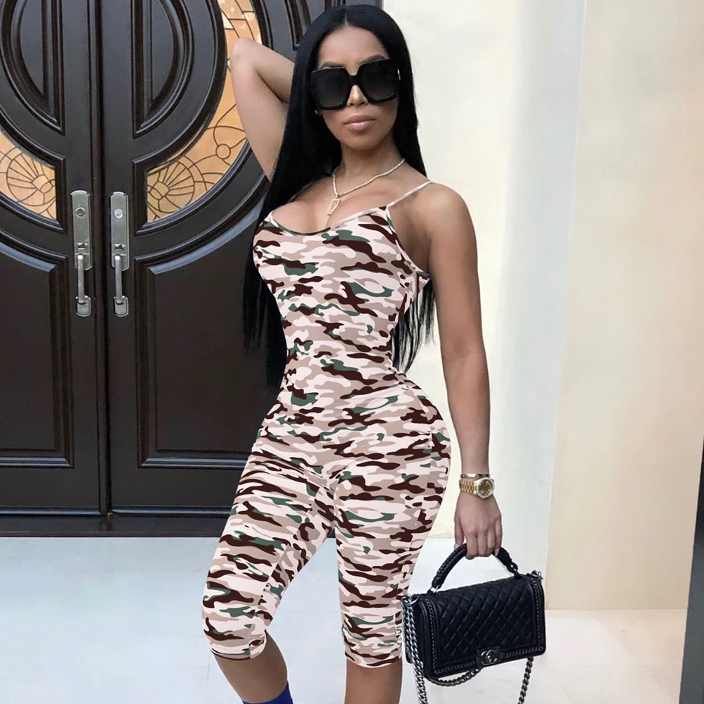 Сексуальный комбинезон без рукавов 2018 женский облегающего размера плюс цельный