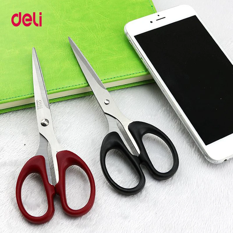 Deli 6034 ножницы для рукоделия школьные принадлежности офисные канцелярские