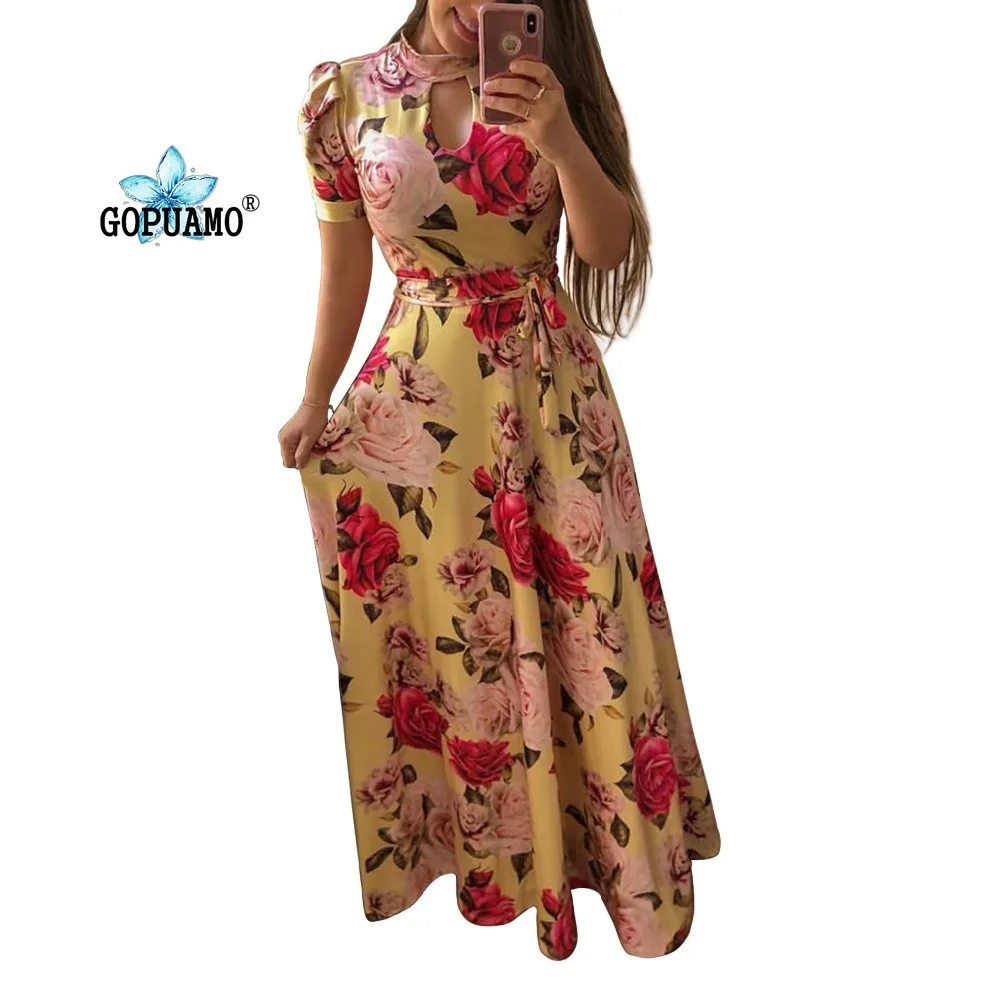 2014 Новое поступление Mulheres Maxi Vestidos Com Decote Em V Manga Longa Das Da Moda de cores Longo Vest D2280|Женские