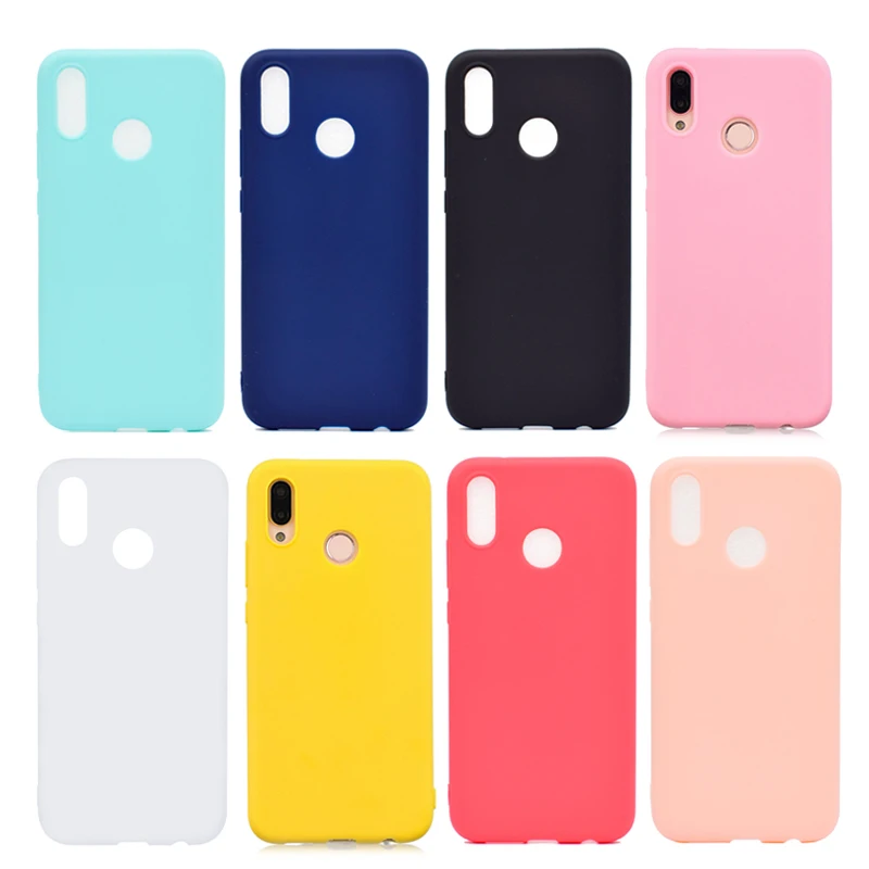 COOLY силиконовый чехол для Huawei P20 Lite чехлы P30 Pro P10 P9 P8 2017 карамельный цвет мягкий TPU |