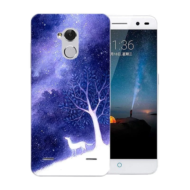 Роскошные Матовые чехлы 5 0 дюйма для ZTE Blade V7 Lite Прозрачный мягкий силиконовый