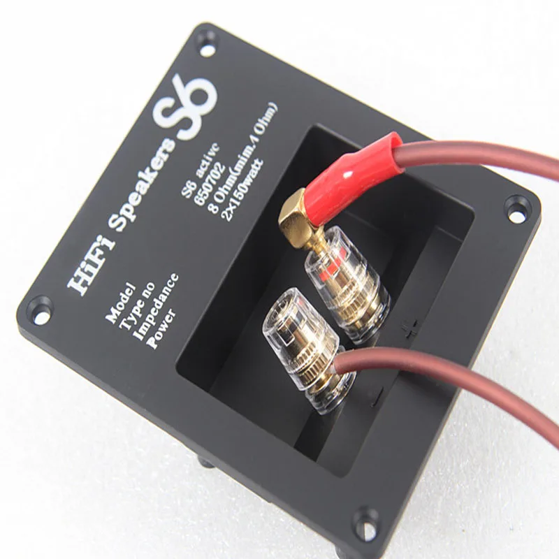 2pcs/lot The junction box connector of the speaker box is equipped with a 506 terminal terminal