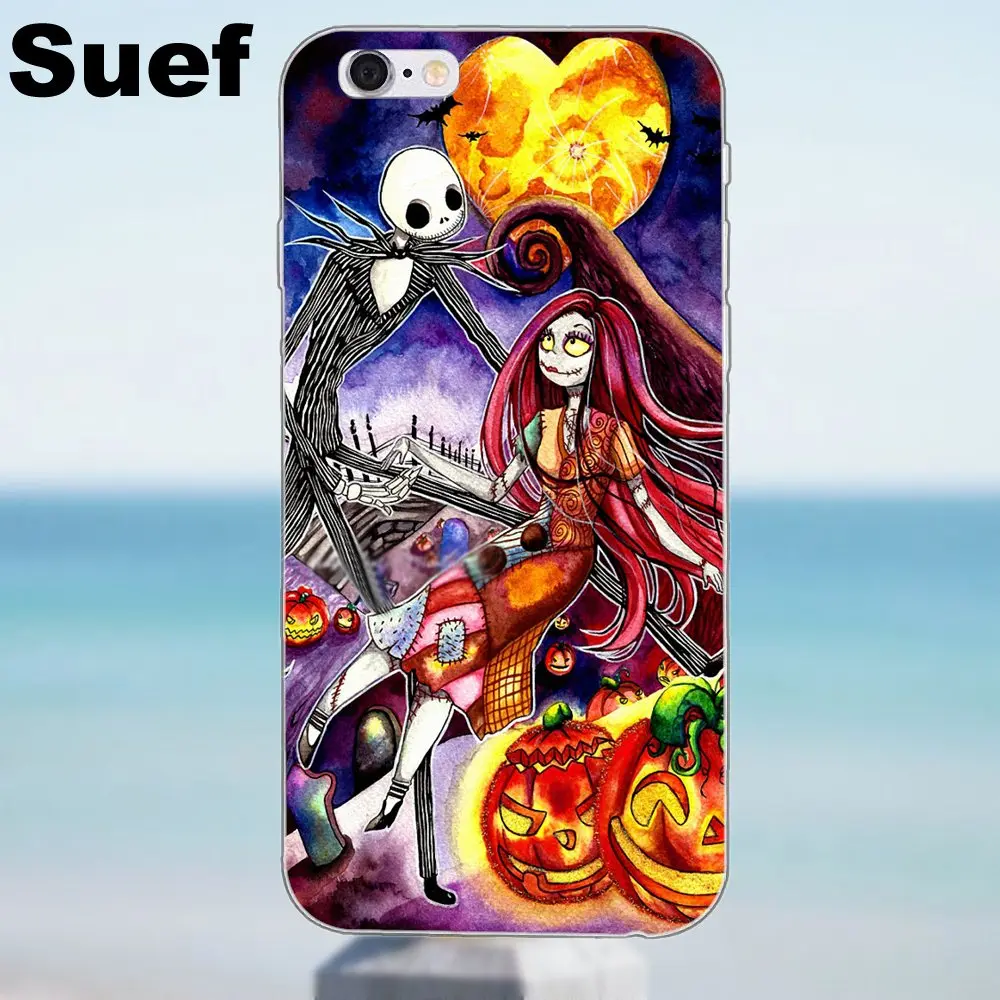 Джек Скелетон и Салли любовь цитаты для iPhone X 4 4S 5 5S 5C SE 6 6S 7 8 Plus Galaxy J1 J3 J5 J7 A3 A5 2016 2017