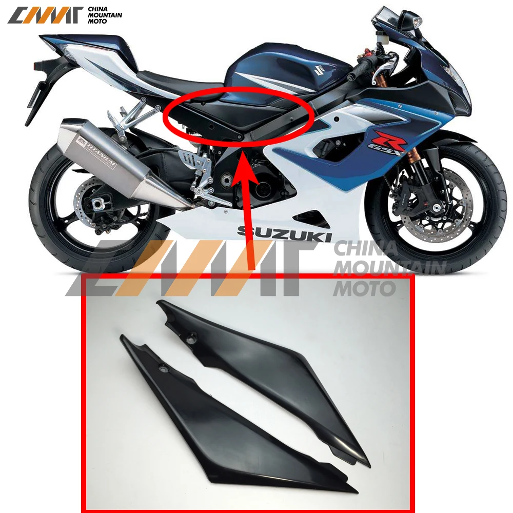 

2x черная боковая крышка корпуса обтекателя чехол для SUZUKI GSX-R1000 GSXR 1000 2005 2006 K5