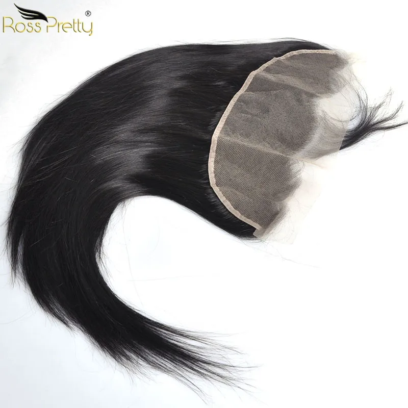 Росс довольно Peruvain волосы remy синтетический Frontal шнурка волос натуральный цвет черный натуральные волосы 13x4 синтетическое закрытие