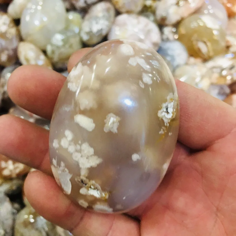 

120g natural cherry stone mineral energy stone 1pc