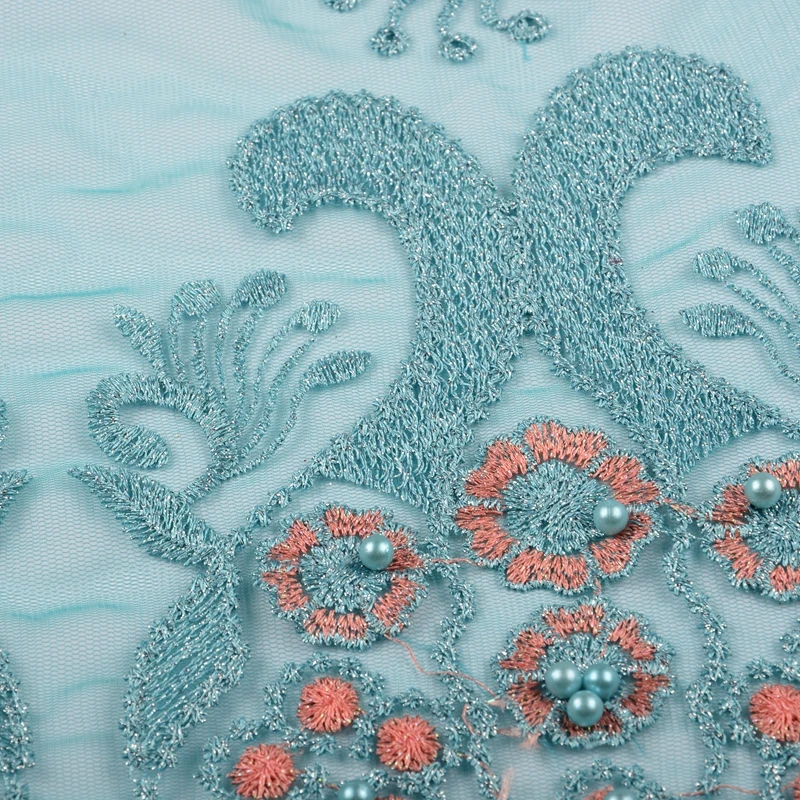 New Style Nigerian Laces Fabric High Quality French Lace African Embroidered Net Fabrics For Dress 1522 | Дом и сад