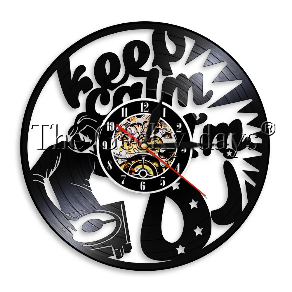 Headplone с рисунком Keep я DJ микшер диск Жокейские светодиодный подвесной светильник