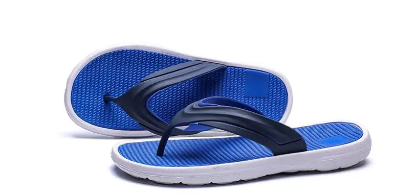 Мужские вьетнамки пляжные сандалии высокого качества нескользящая повседневная