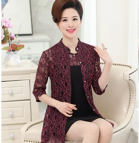 Clobee 2017 осеннее женское платье среднего возраста из двух частей повседневное