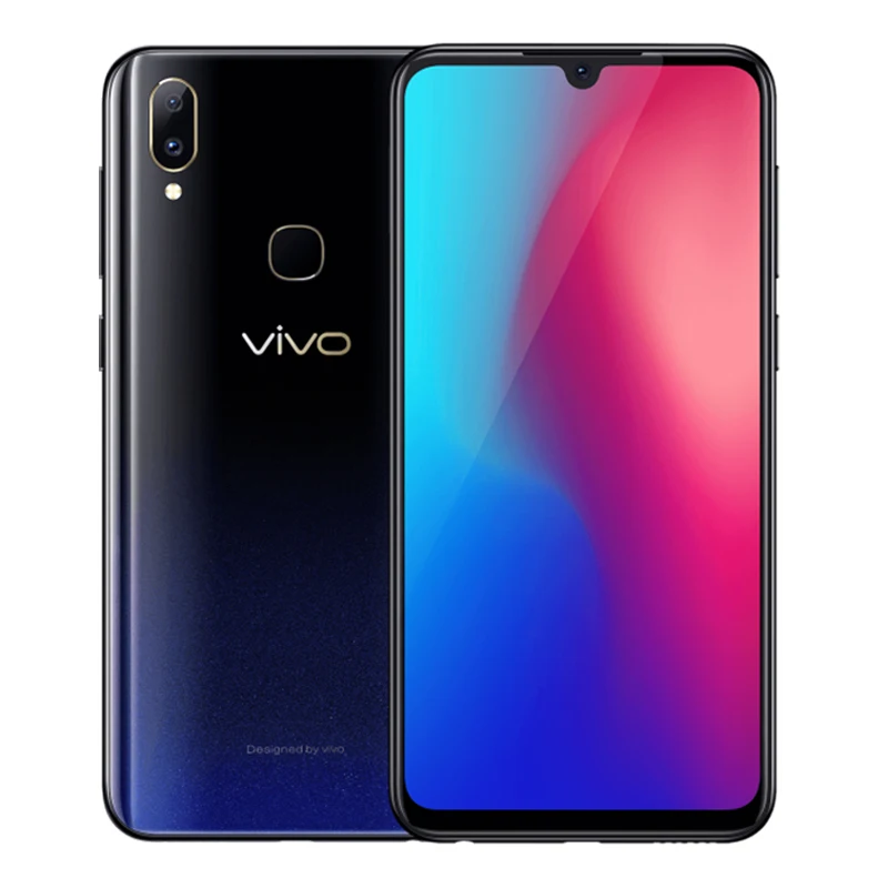 Мобильный телефон Vivo Z3, 6,3 дюймов, экран капли воды, 4 ГБ/6 ГБ+ 64 Гб/128 ГБ, восьмиядерный смартфон Snapdragon670/710, Android 8,1, двойная камера