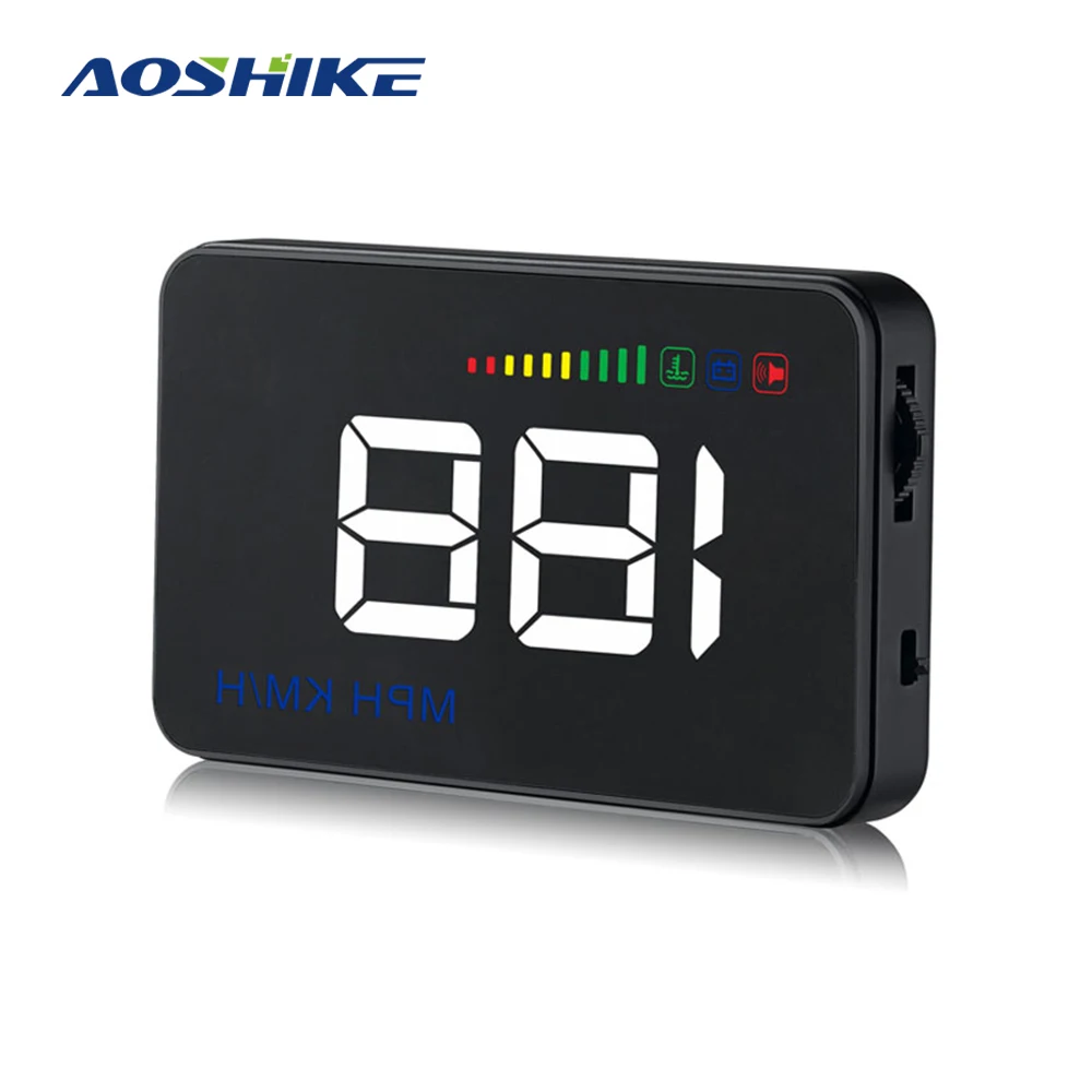 AOSHIKE A500 3 5 дюймов OBD2 дисплей на головке HD Цифровой Автомобильный спидометр