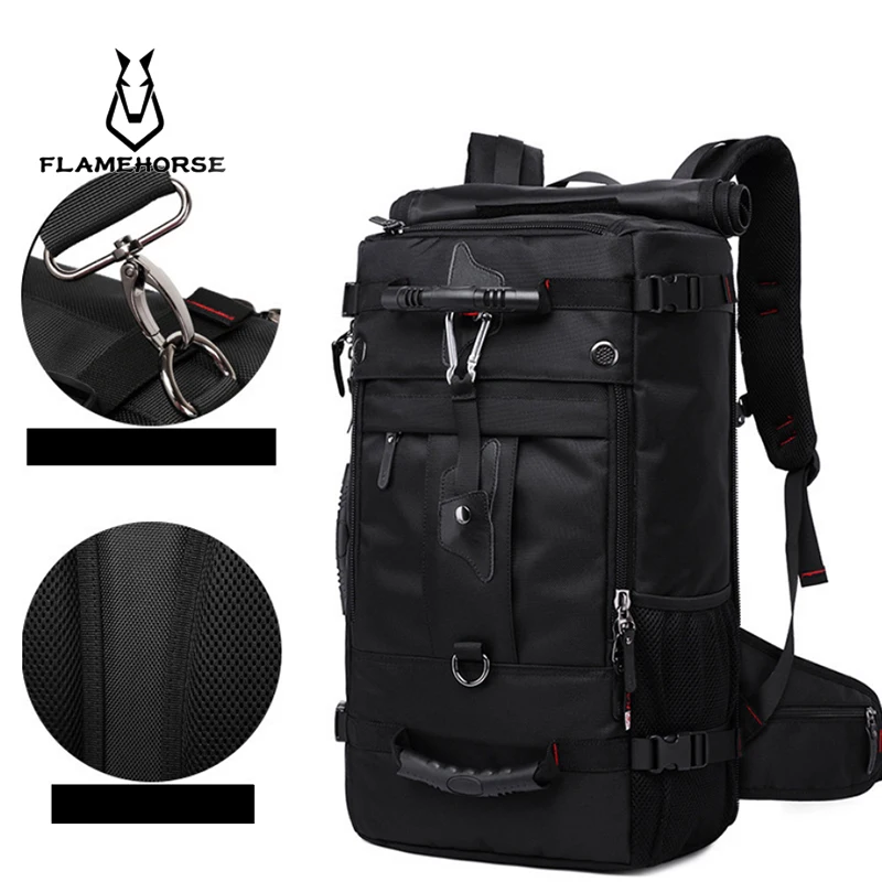 Большой Вместительный мужской рюкзак дорожная сумка Спортивные Повседневные