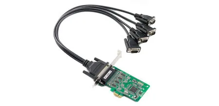 CP 104EL A 4 порта RS 232 PCI Express последовательные микросхемы|Платы расширения| |