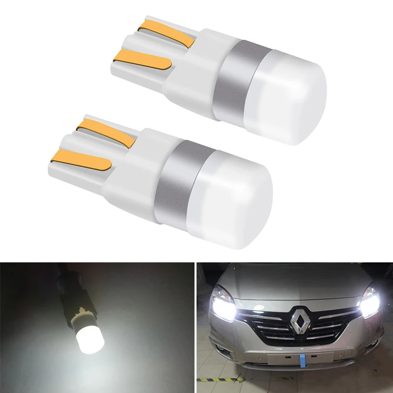 2шт светодиодный W5W T10 194 168 салона автомобиля огни для Renault Megane 2 3 Clio символ Logan Captur