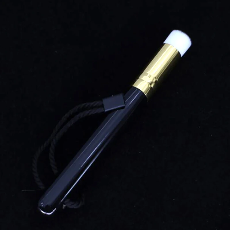 Black gold YS 10 шт. профессиональная черная, белая, розовая, Глубокая чистка носа, щетка для мытья, плоская выпуклая головка, очиститель, отшелушивающая Очистка лица, щетка - Handle Color: Black gold YS