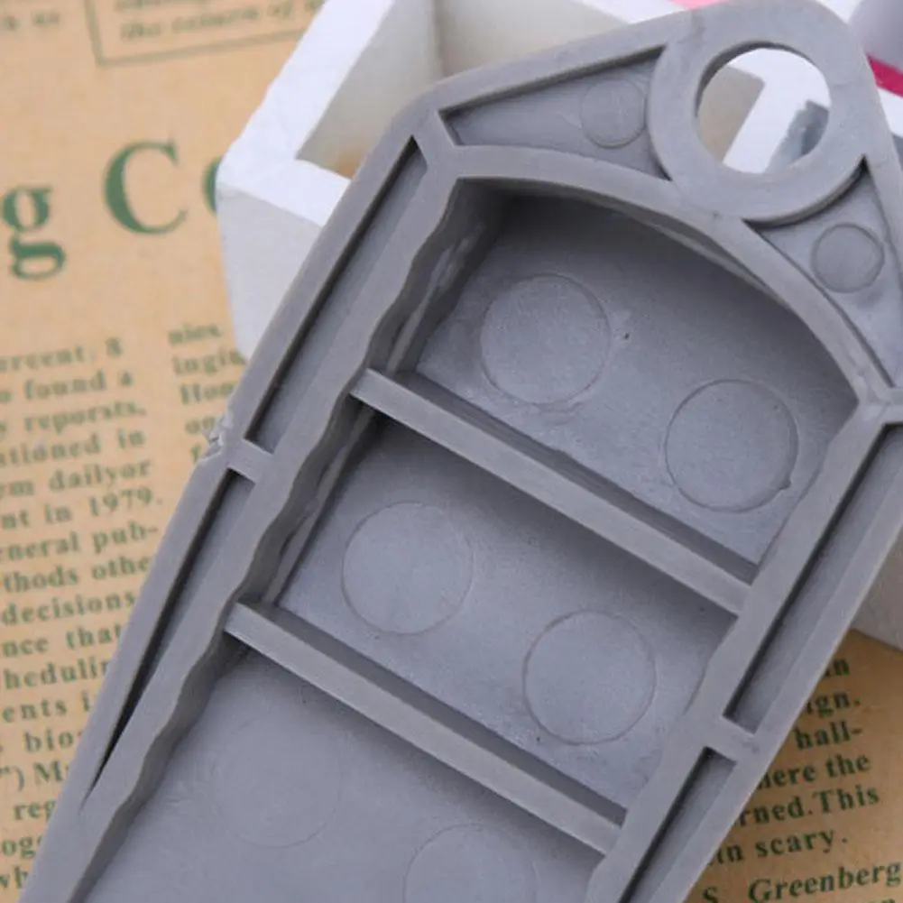 1х дверная клиновидная резиновая Стопорная стойка серая остановка безопасная