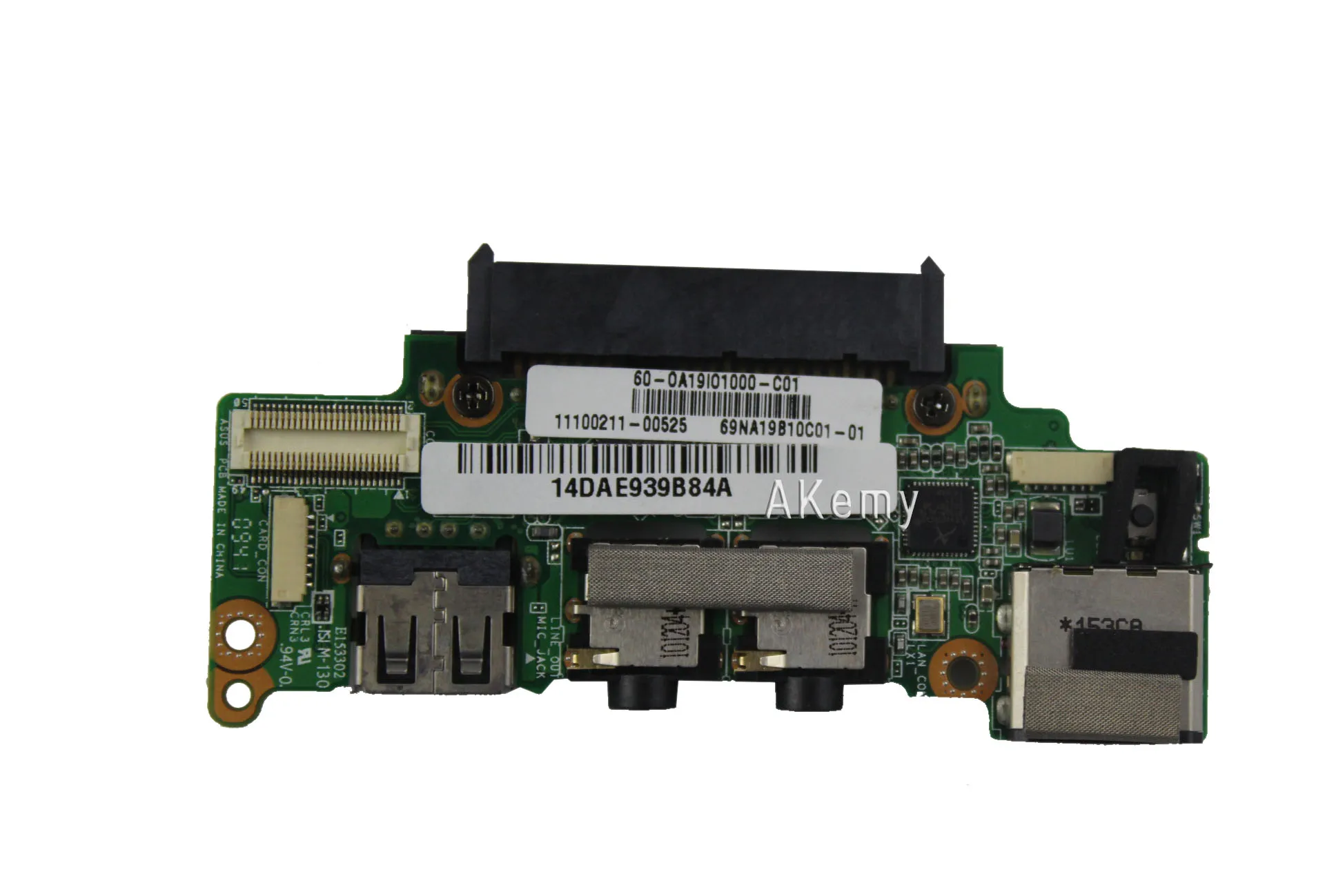 Для ASUS 1008HA 1008P Аудио Жесткий HDD USB LAN плата 1008HA_IO_BAORD Бесплатная доставка| |