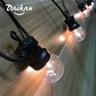 СВЕТОДИОДНАЯ Гирлянда G50 с прозрачным круглым светом, IP65, соединяемая наружная лампа-лента для вечерние ринки, патио, светильник ства, свадьбы