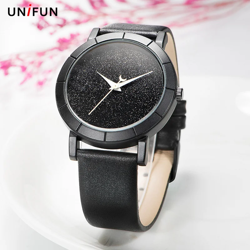 Часы наручные UNIFUN женские кварцевые креативные модные повседневные с