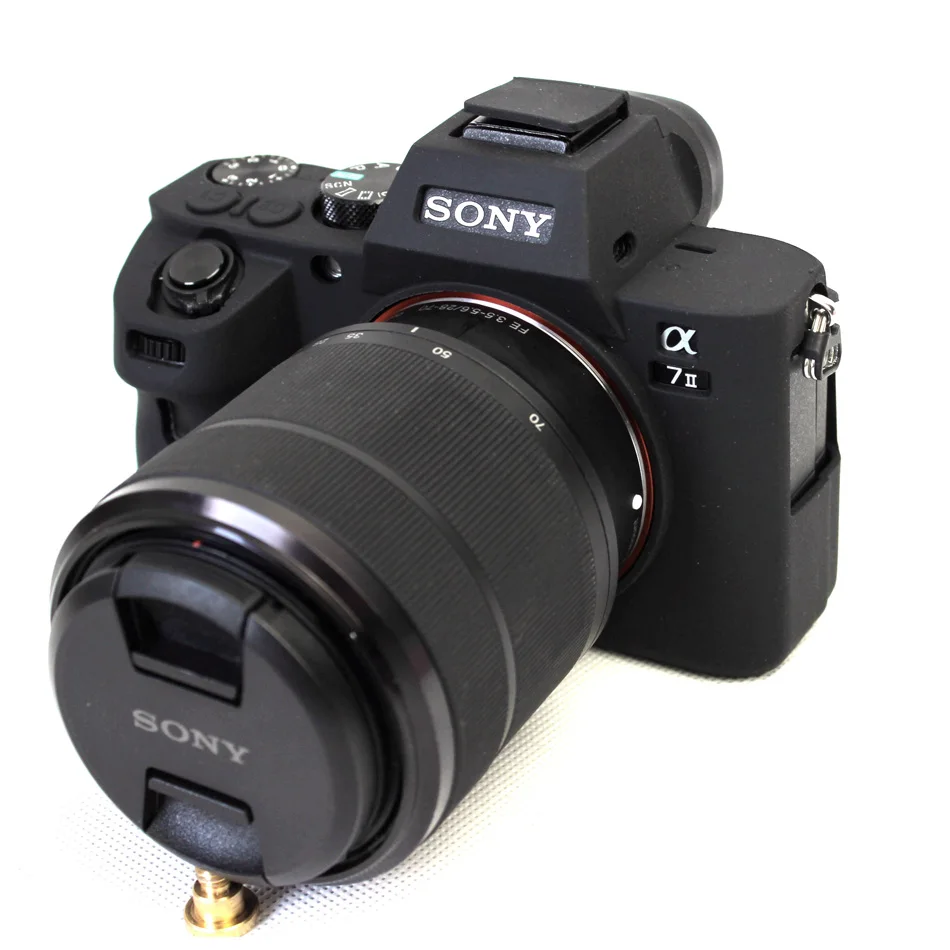 Мягкий силиконовый чехол для SONY Alpha A7 ii резиновый защитный корпус камеры II
