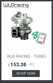 WLR RACING-Универсальный 4 шт./лот полиуретановый выхлоп/Глушитель вешалка удлиненный синий или красный WLR8950