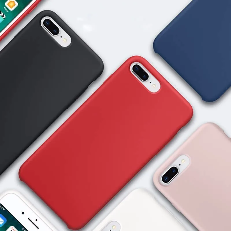 Luxury havlogo Original Official Silicone Case For Iphone 7 8 Plus 6 6s 5 5s Se Apple X Xs Max Xr Cover |